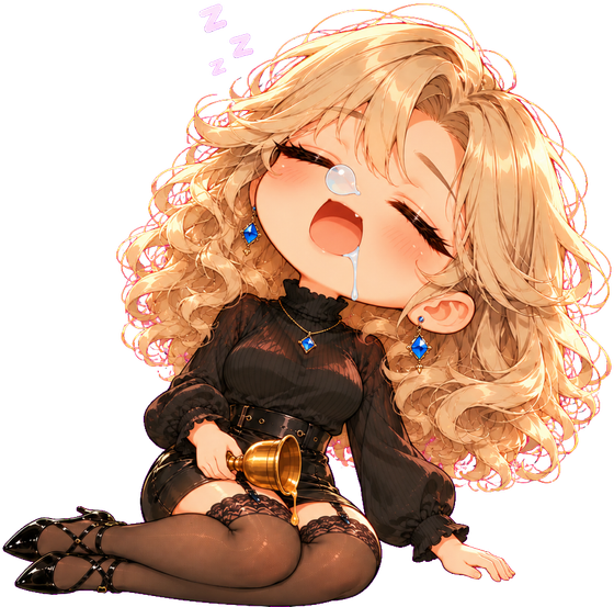 Akanesora, asleep on the divan